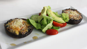 Oven Baked, Fully Loaded Mushrooms