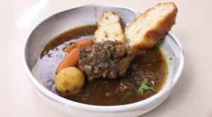 “Heartwarming Embrace” Oxtail and Focaccia