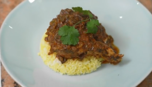 Kuwaiti Fish Stew with Saffron Rice